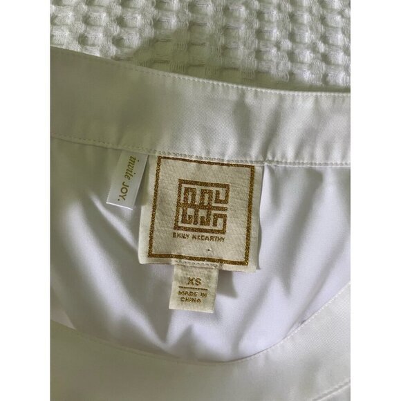 Emily McCarthy White Tiered Mini Skirt - Picture 3 of 4